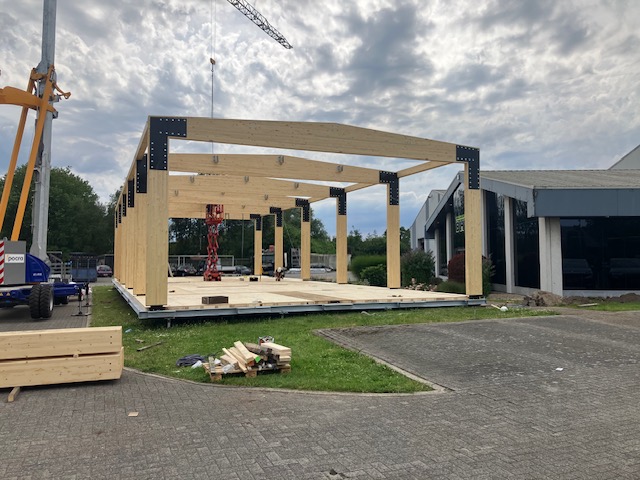 Schroefpaalfundering voor BHV utiliteitsbouw